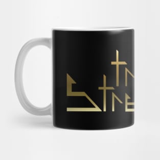True Strength Gold Logo Mug